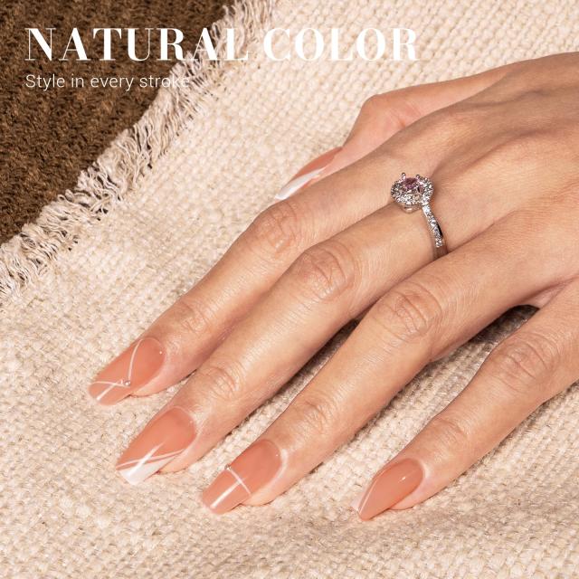 Jeweliver Jelly TPO-Free Gel Nail Polish 0.5 fl oz/15ml - Nude Pink JM27