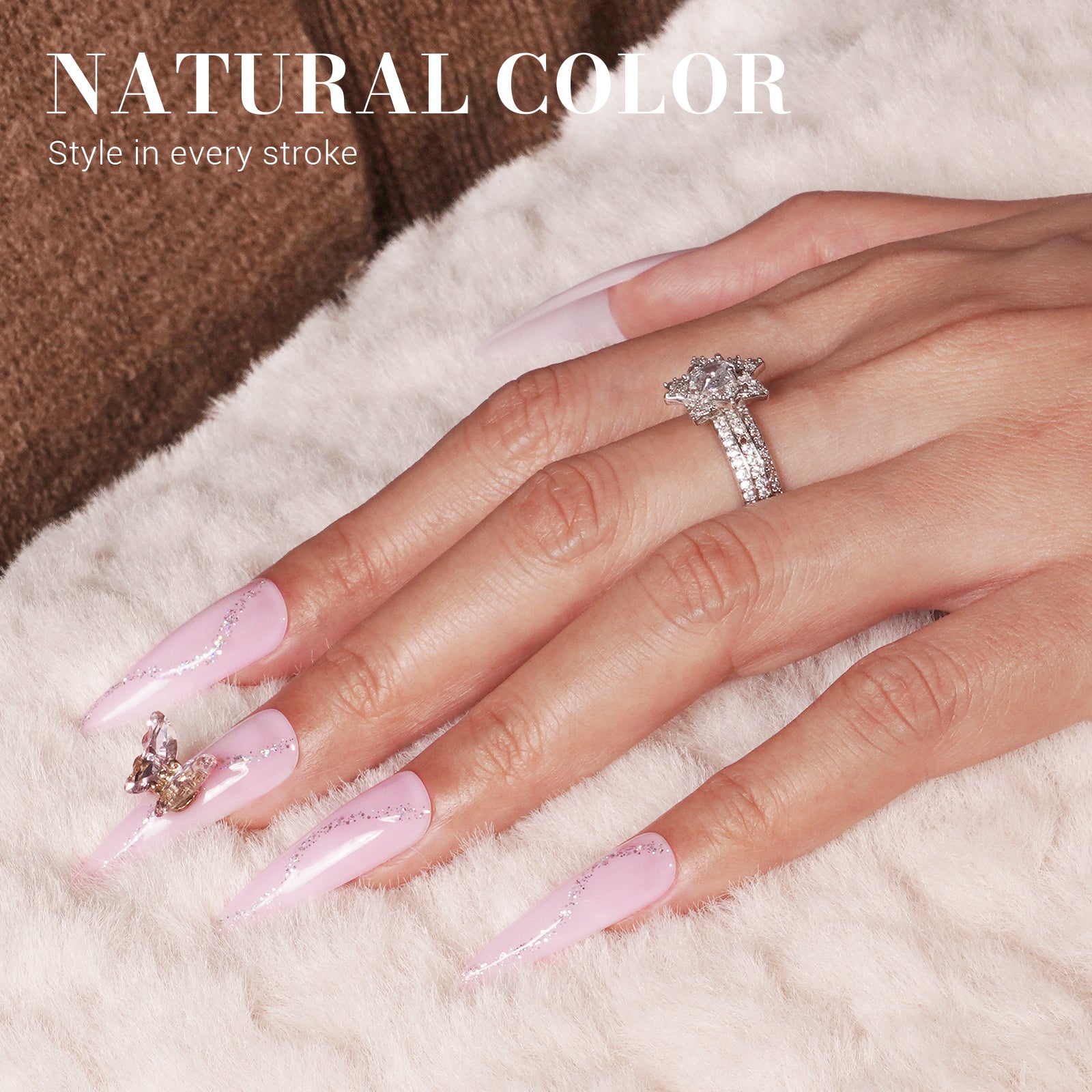 Jeweliver Jelly TPO-Free Gel Nail Polish 0.5 fl oz/15ml - Pink Purple JM07 - 图片5