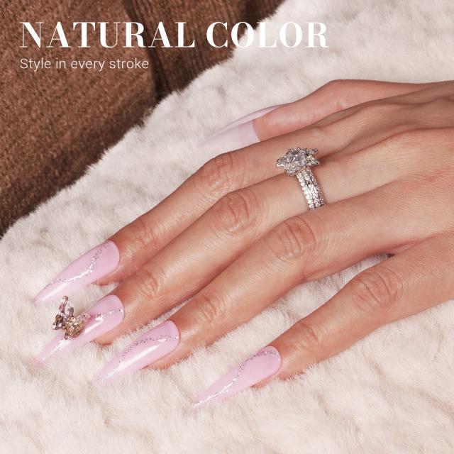 Jeweliver Jelly TPO-Free Gel Nail Polish 0.5 fl oz/15ml - Pink Purple JM07