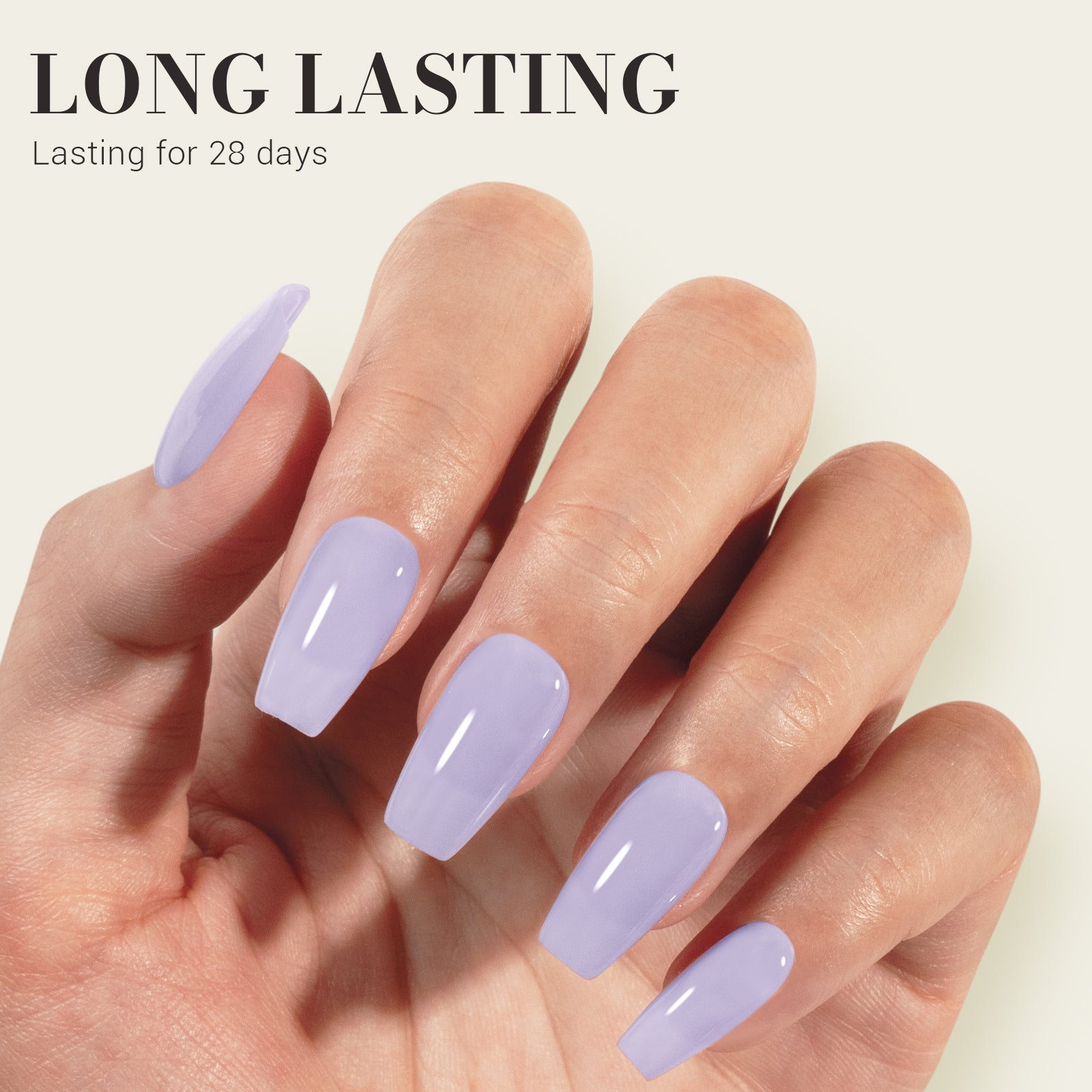 Jeweliver Jelly TPO-Free Gel Nail Polish 0.5 fl oz/15ml - Purple JM02 - 图片4