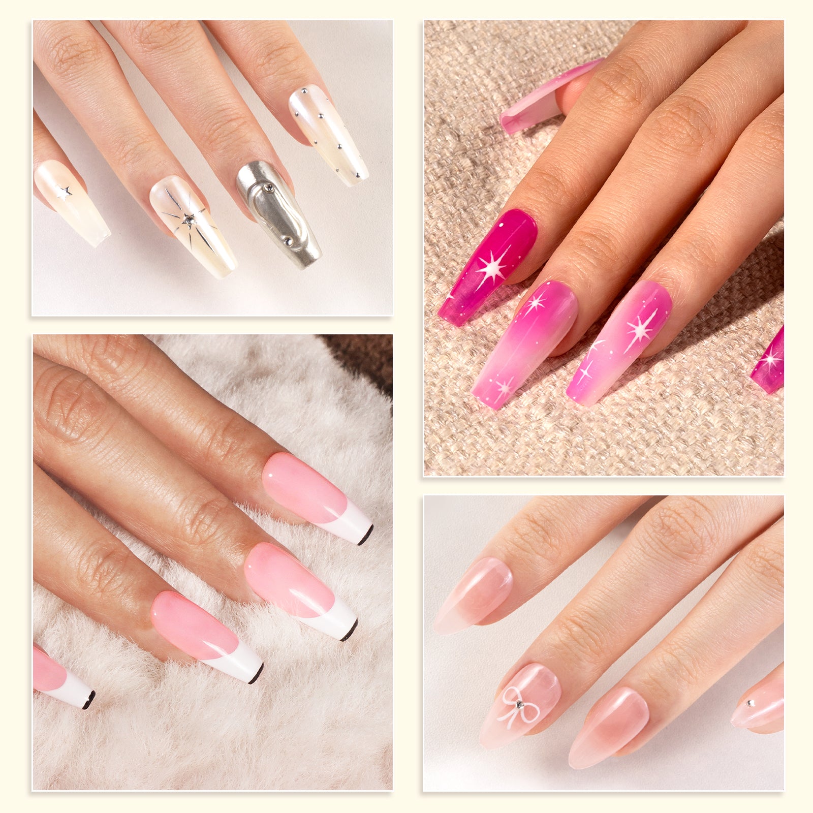 Jeweliver Jelly TPO-Free Gel Nail Polish Set 6 Colors 15ml - Warm Season - 图片5