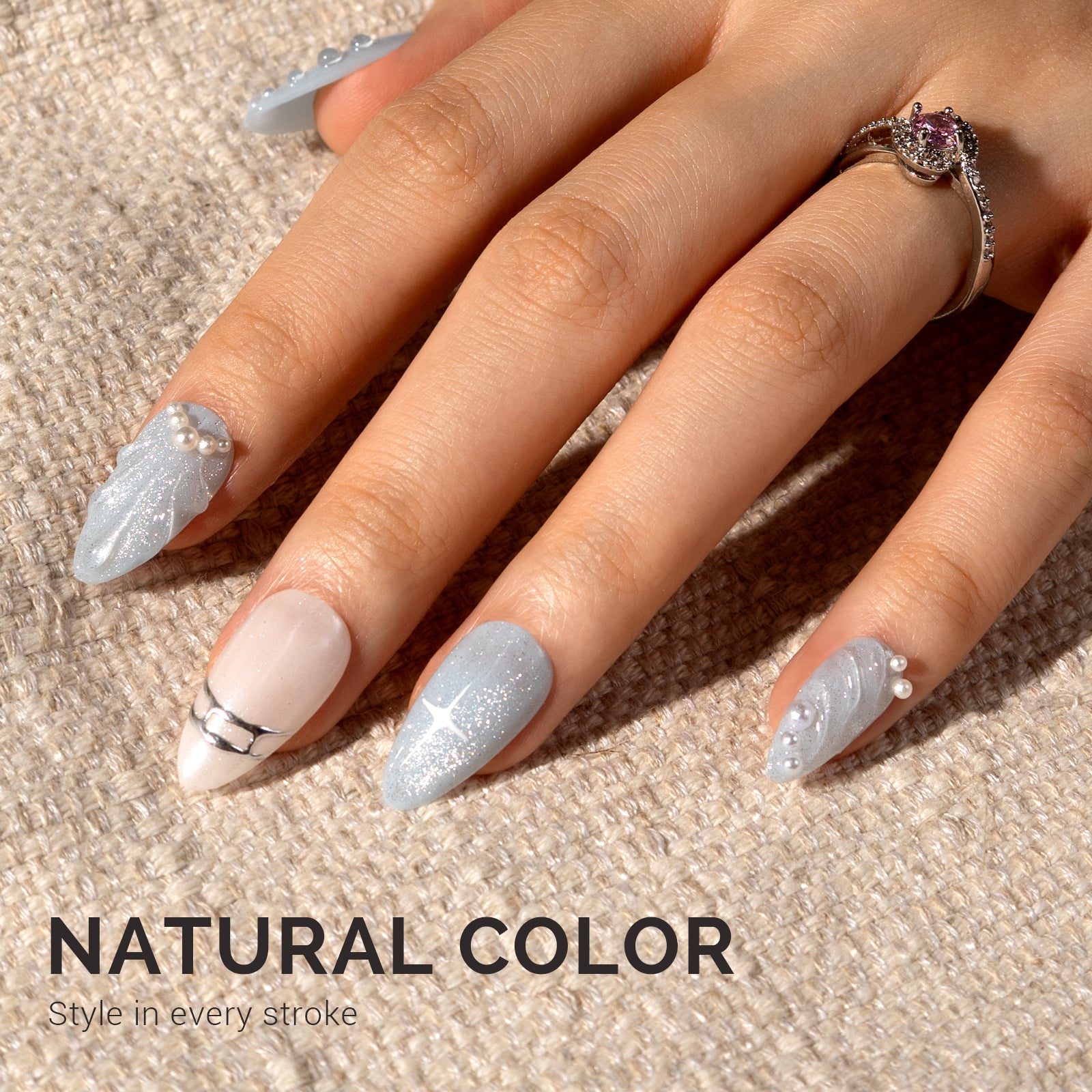 Jeweliver Jelly TPO-Free Gel Polish 15ml - Blue Aquamarine - JM11 - 图片5