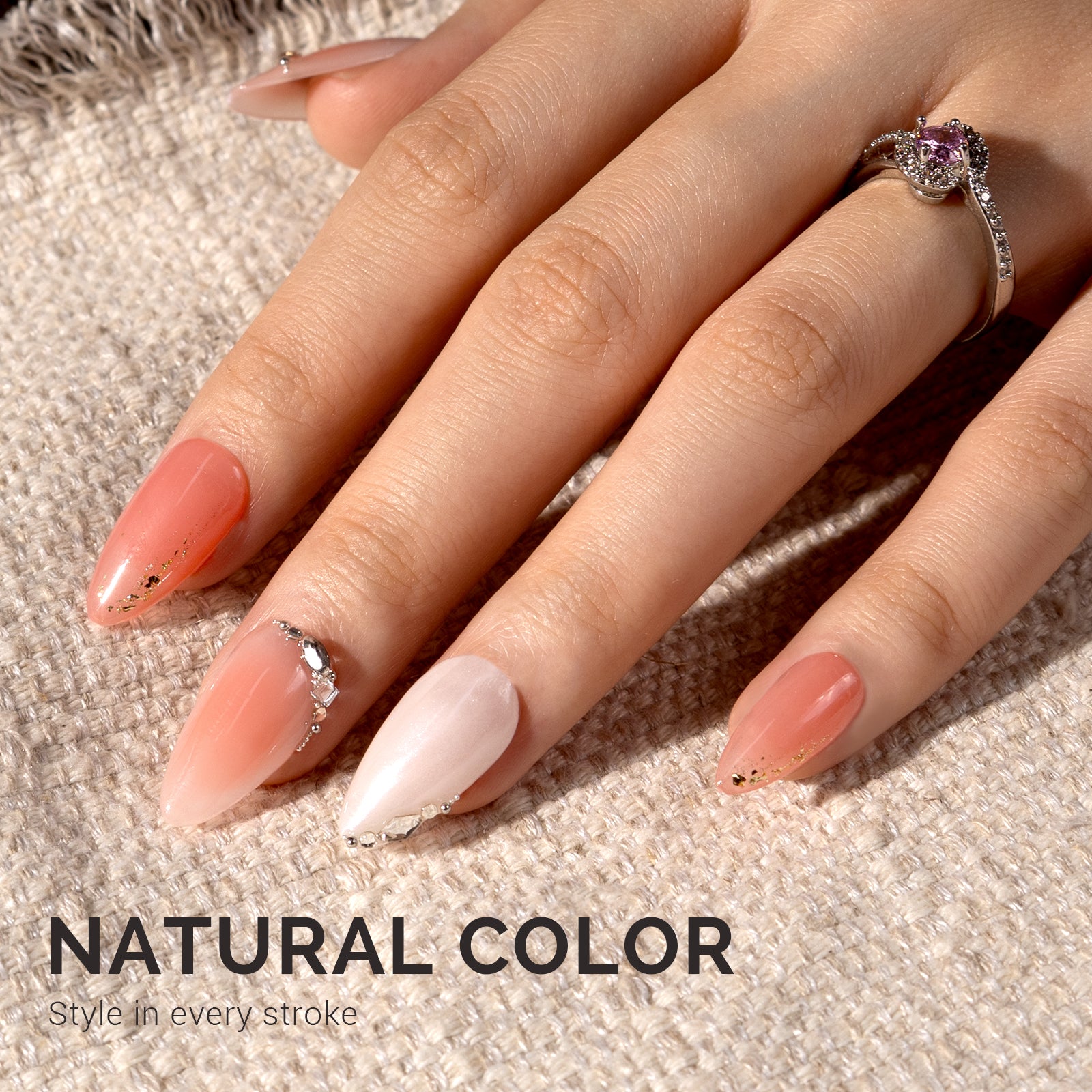 Jeweliver Jelly TPO-Free Gel Polish 15ml - Pink Coral - JP03 - 图片5