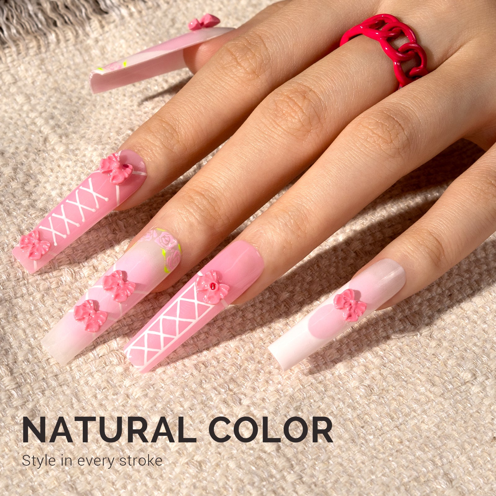 Jeweliver Jelly TPO-Free Gel Polish 15ml - Pink Diamond - JDZ63 - 图片5