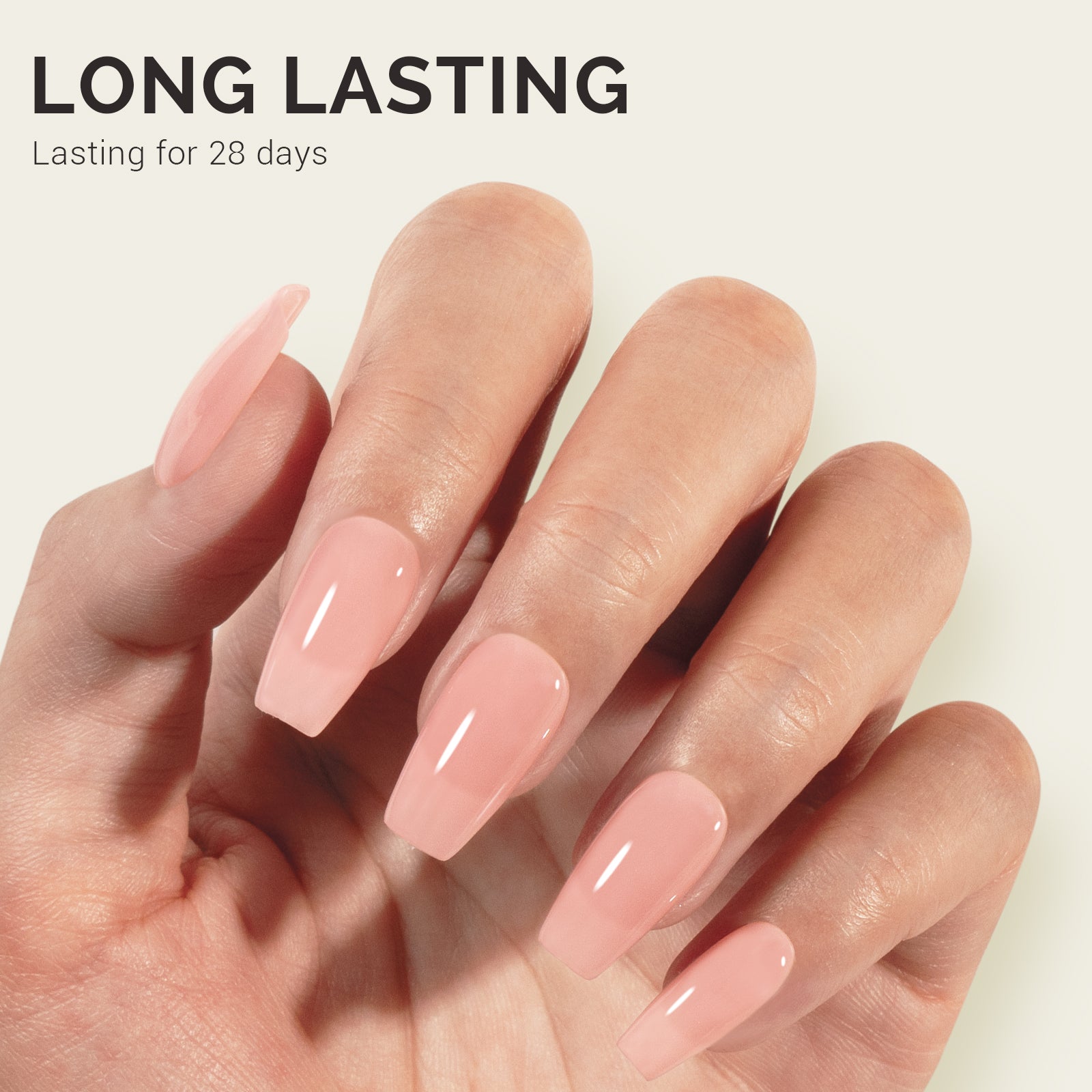 Jeweliver Jelly TPO-Free Gel Polish 15ml - Pink Rhodonite - JN19 - 图片4