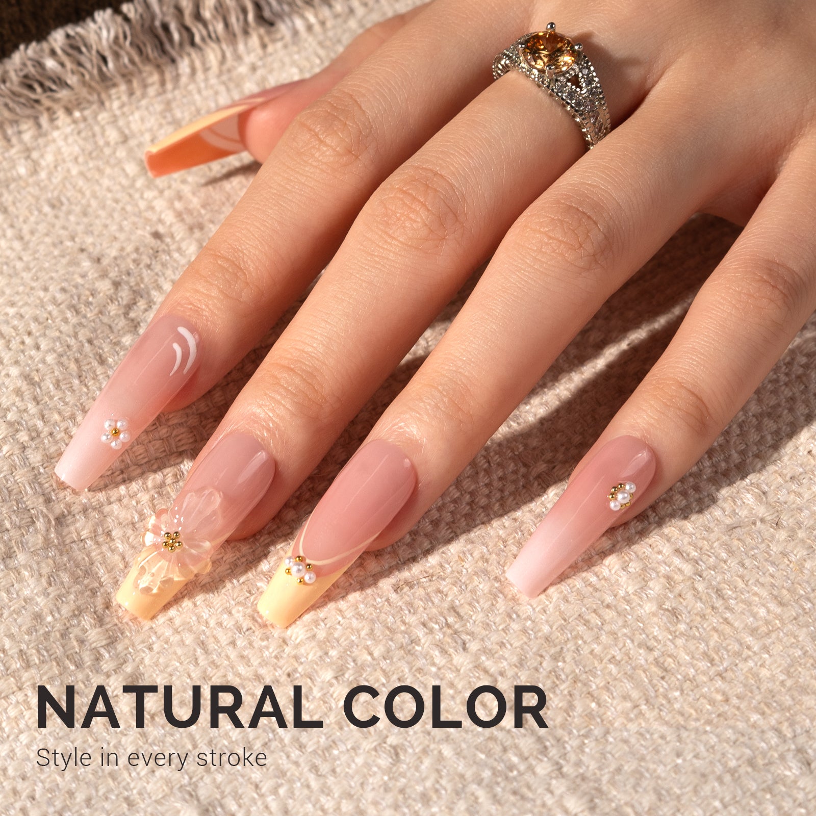 Jeweliver Jelly TPO-Free Gel Polish 15ml - Pink Rhodonite - JN19 - 图片5