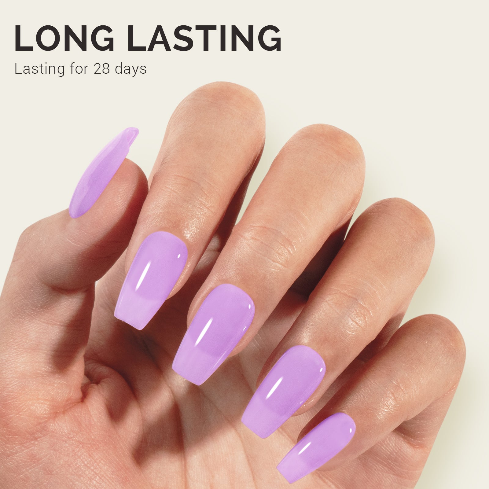 Jeweliver Jelly TPO-Free Gel Polish 15ml - Purple Kunzite - JP39 - 图片3