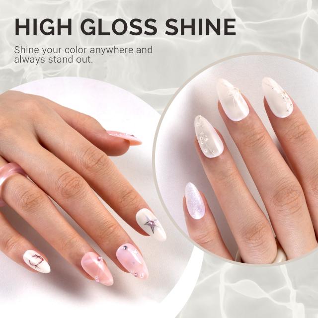 Jeweliver Jelly TPO-Free Gel Polish 15ml - White Jade - JG36