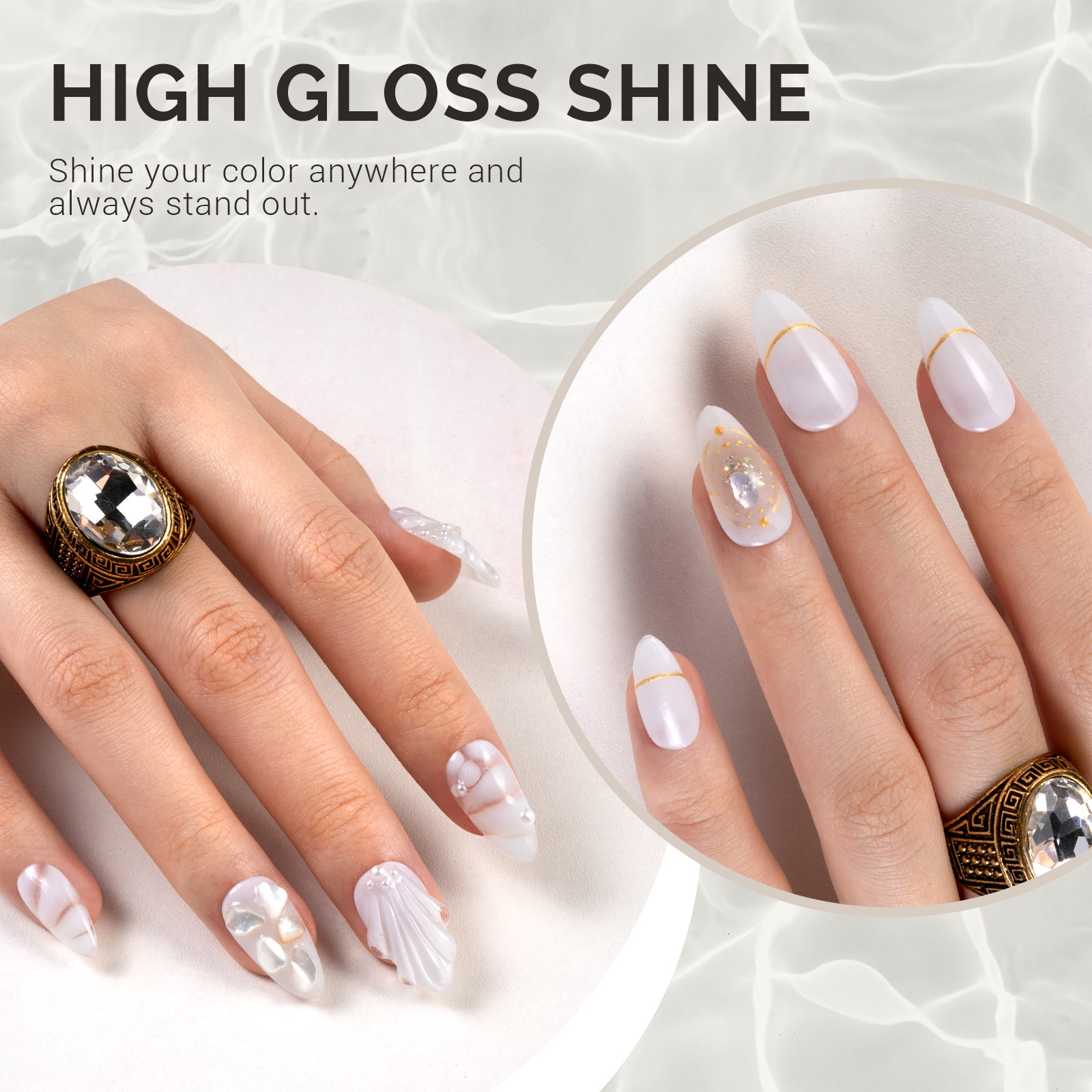 Jeweliver Jelly TPO-Free Gel Polish 15ml - White Sapphire - JIG07 - 图片3
