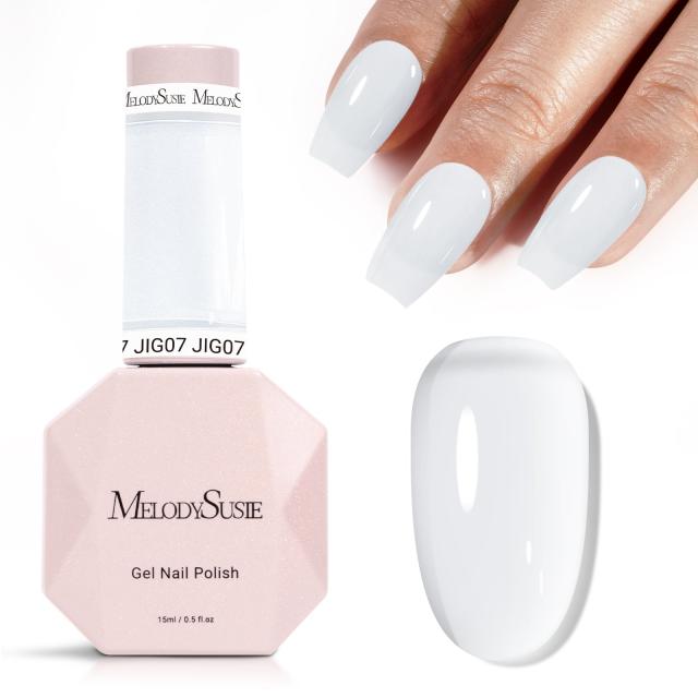 Jeweliver Jelly TPO-Free Gel Polish 15ml - White Sapphire - JIG07