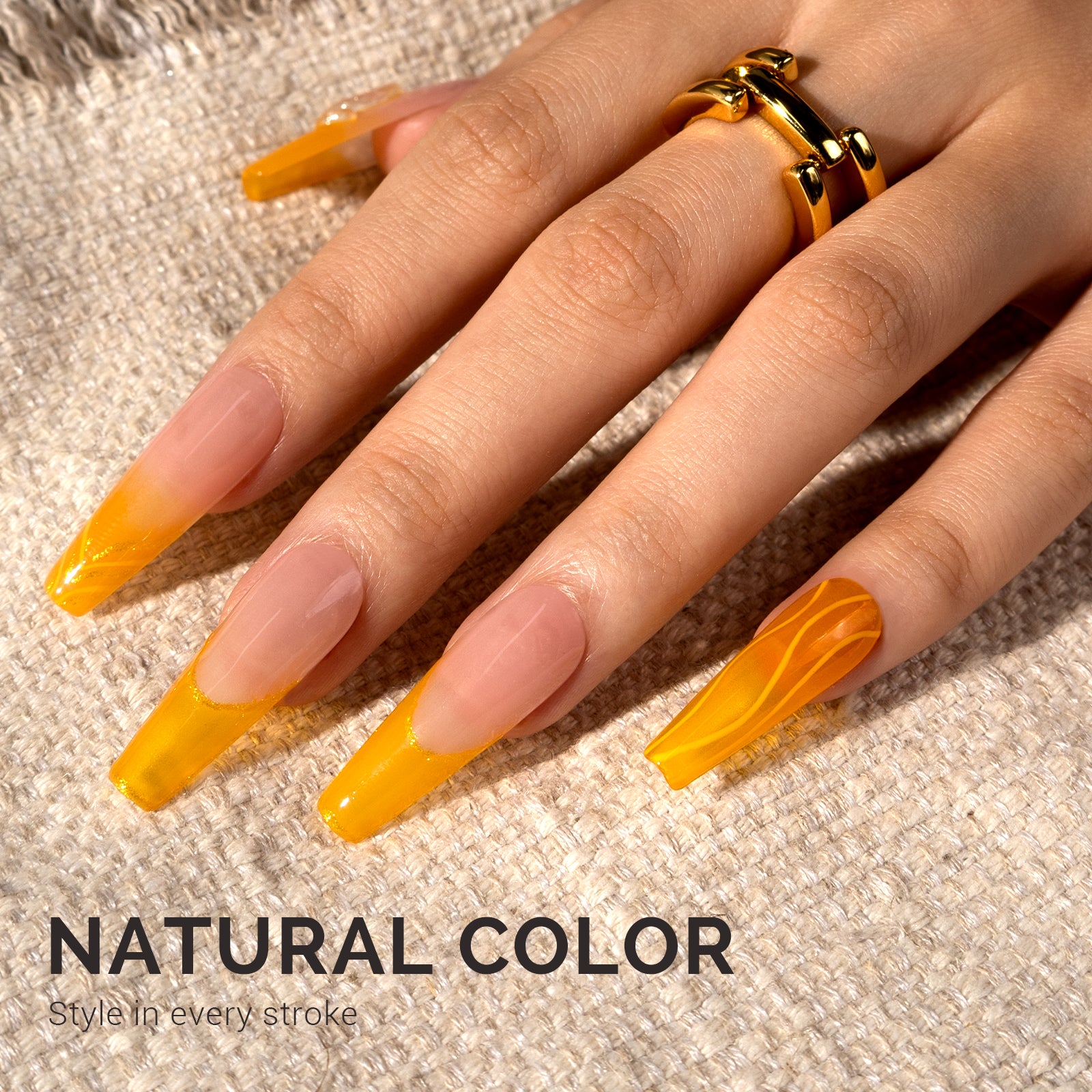 Jeweliver Jelly TPO-Free Gel Polish 15ml - Yellow Heliodor - JG24 - 图片5