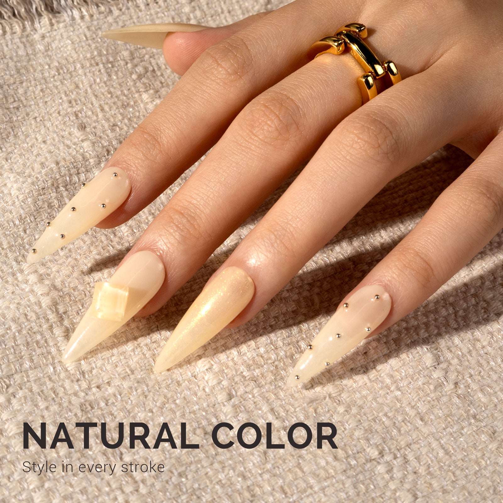 Jeweliver Jelly TPO-Free Gel Polish 15ml - Yellow Nacre - JFR57 - 图片5