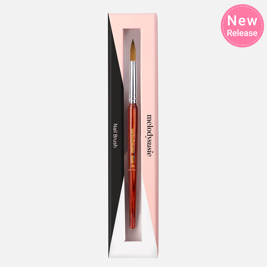 Kolinsky Acrylic Nail Brush - Rosewood Handle - 图片7