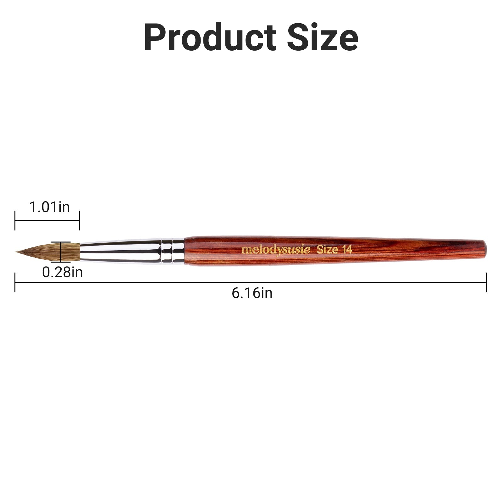 Kolinsky Acrylic Nail Brush - 图片19