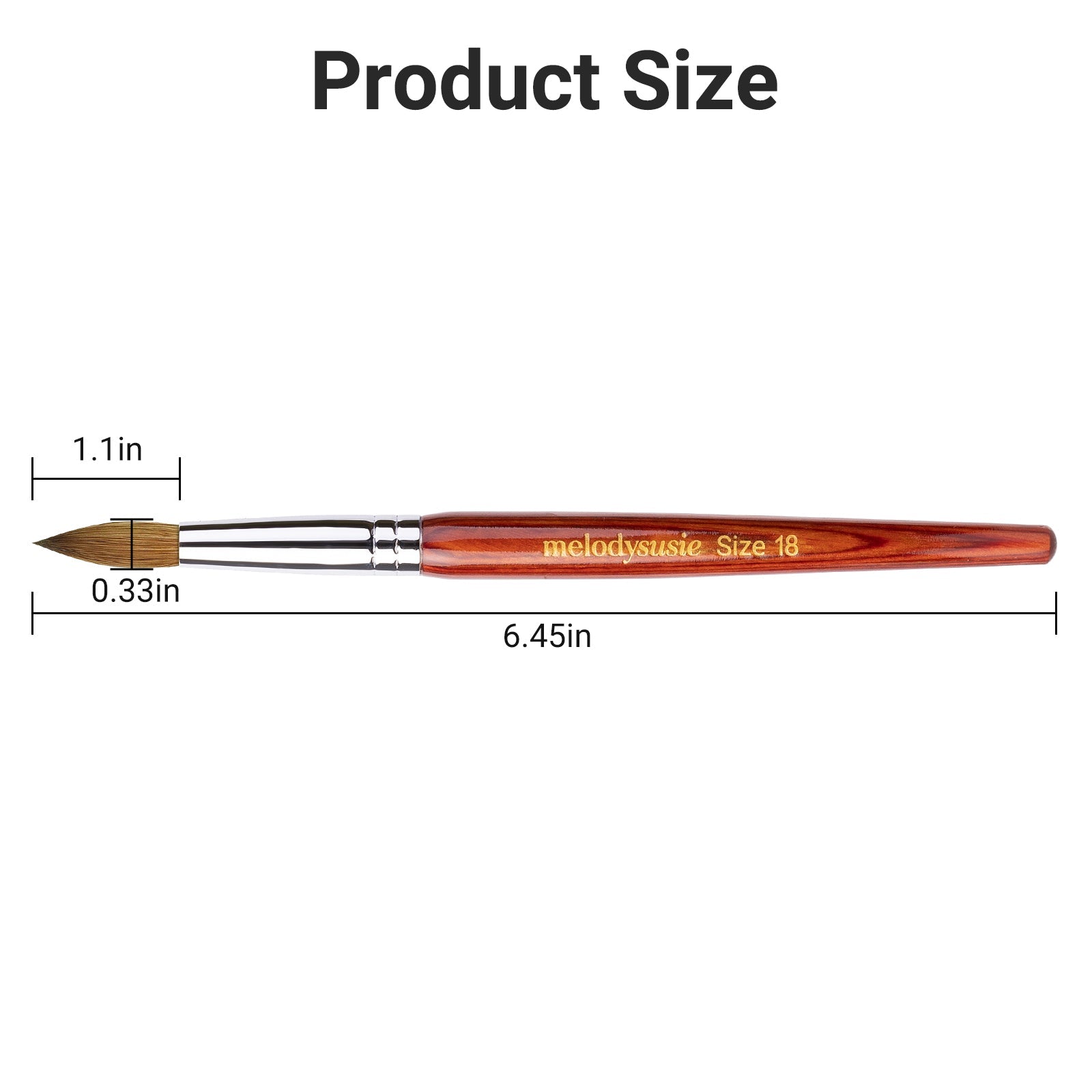 Kolinsky Acrylic Nail Brush - 图片21