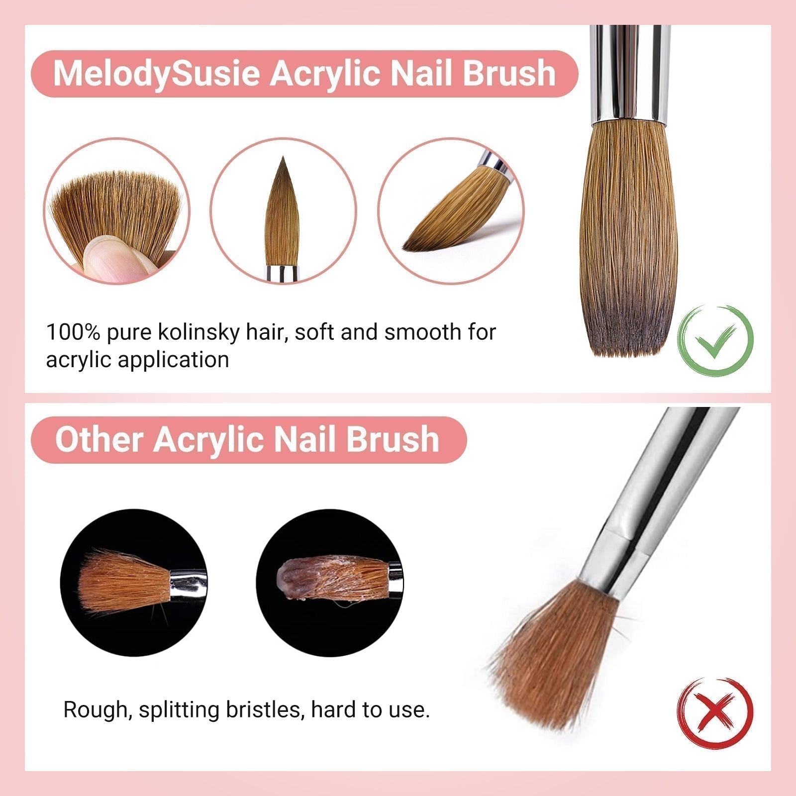 Kolinsky Acrylic Nail Brush - 图片6