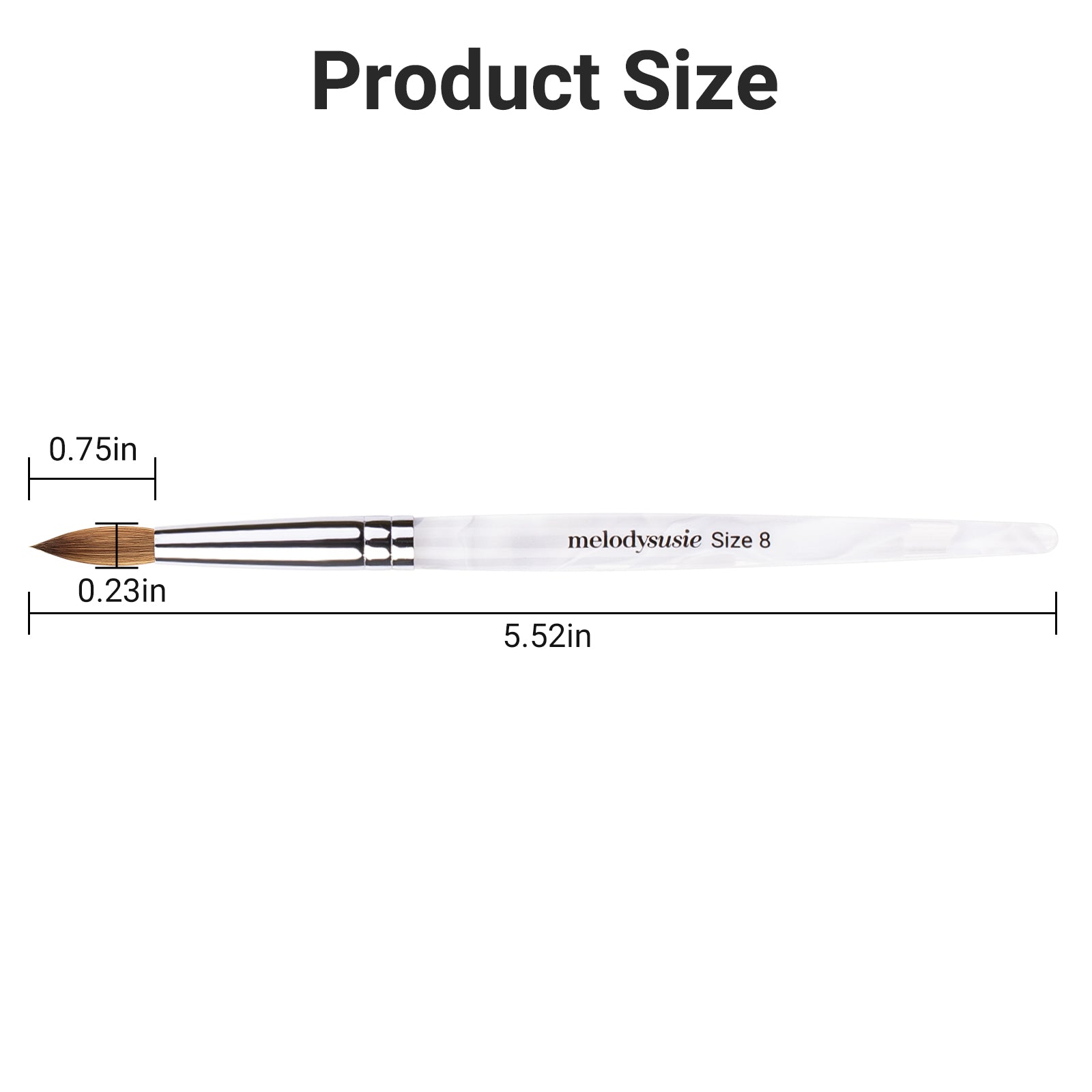 Kolinsky Acrylic Nail Brush - 图片32