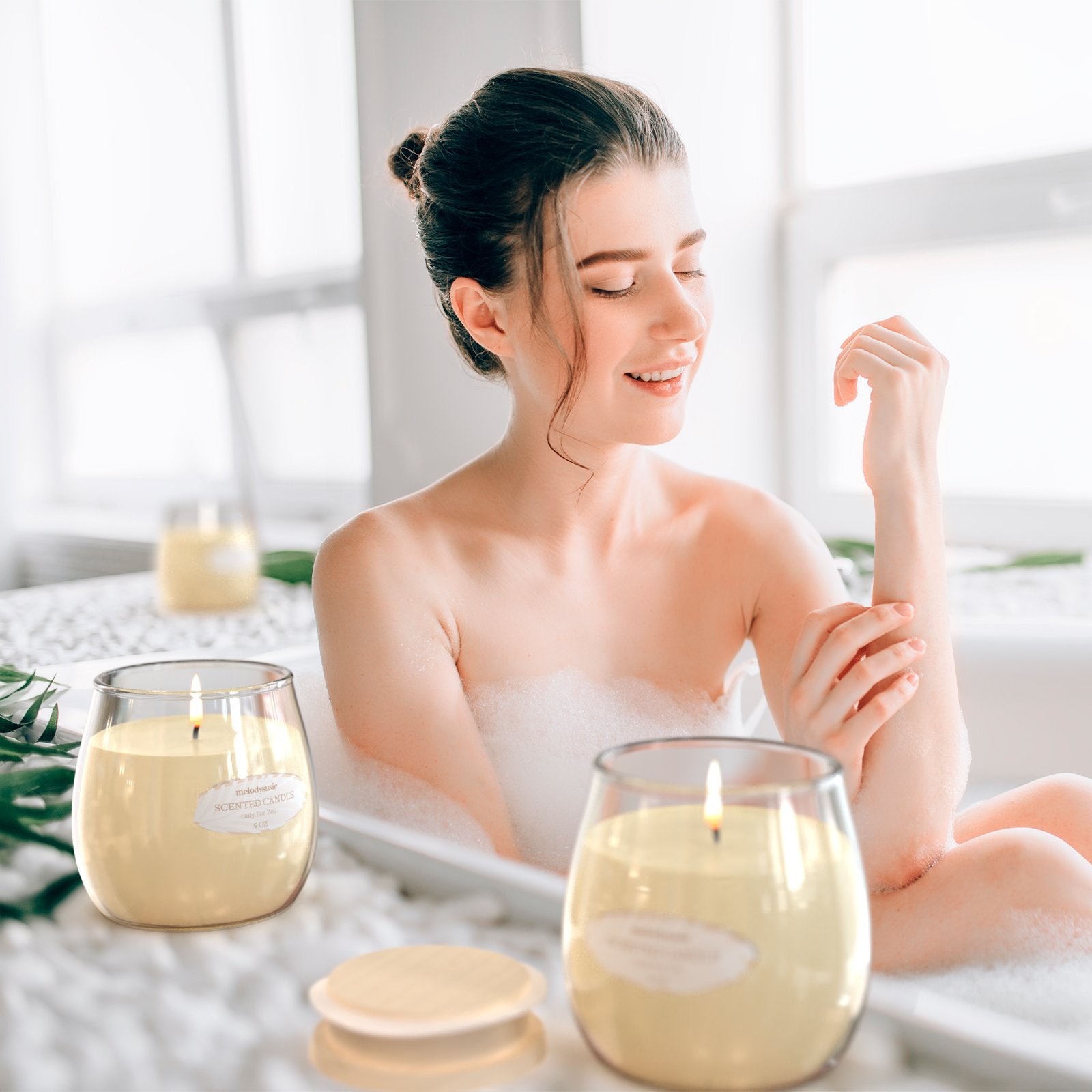 Large Jar Scented Candles Gift Set (9 oz) - Image6