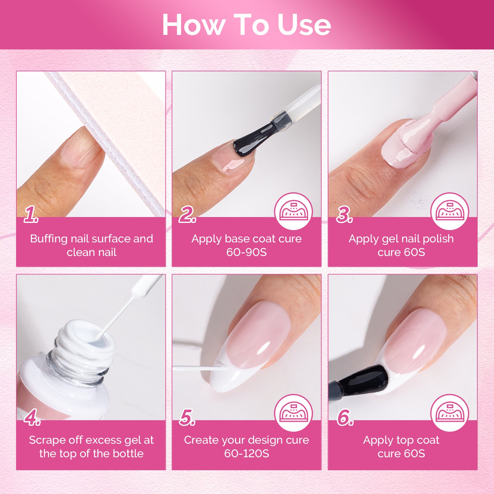 Liner Gel Nail Art Polish 8ml - 图片5