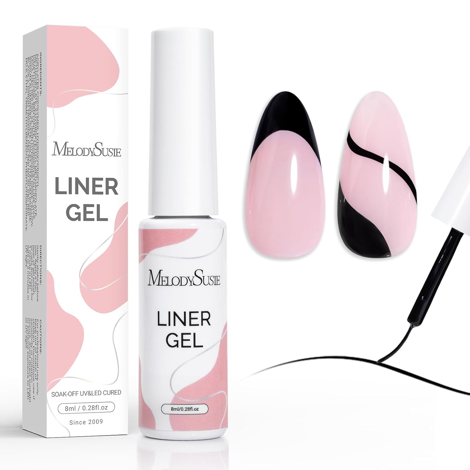 Liner Gel Nail Art Polish 8ml - 图片17