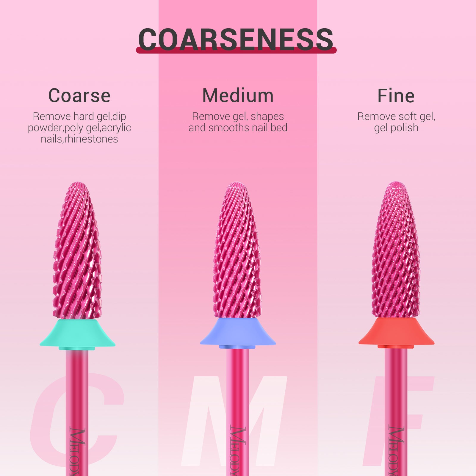 Long Flame Tungsten Carbide Nail Drill Bit - 图片6