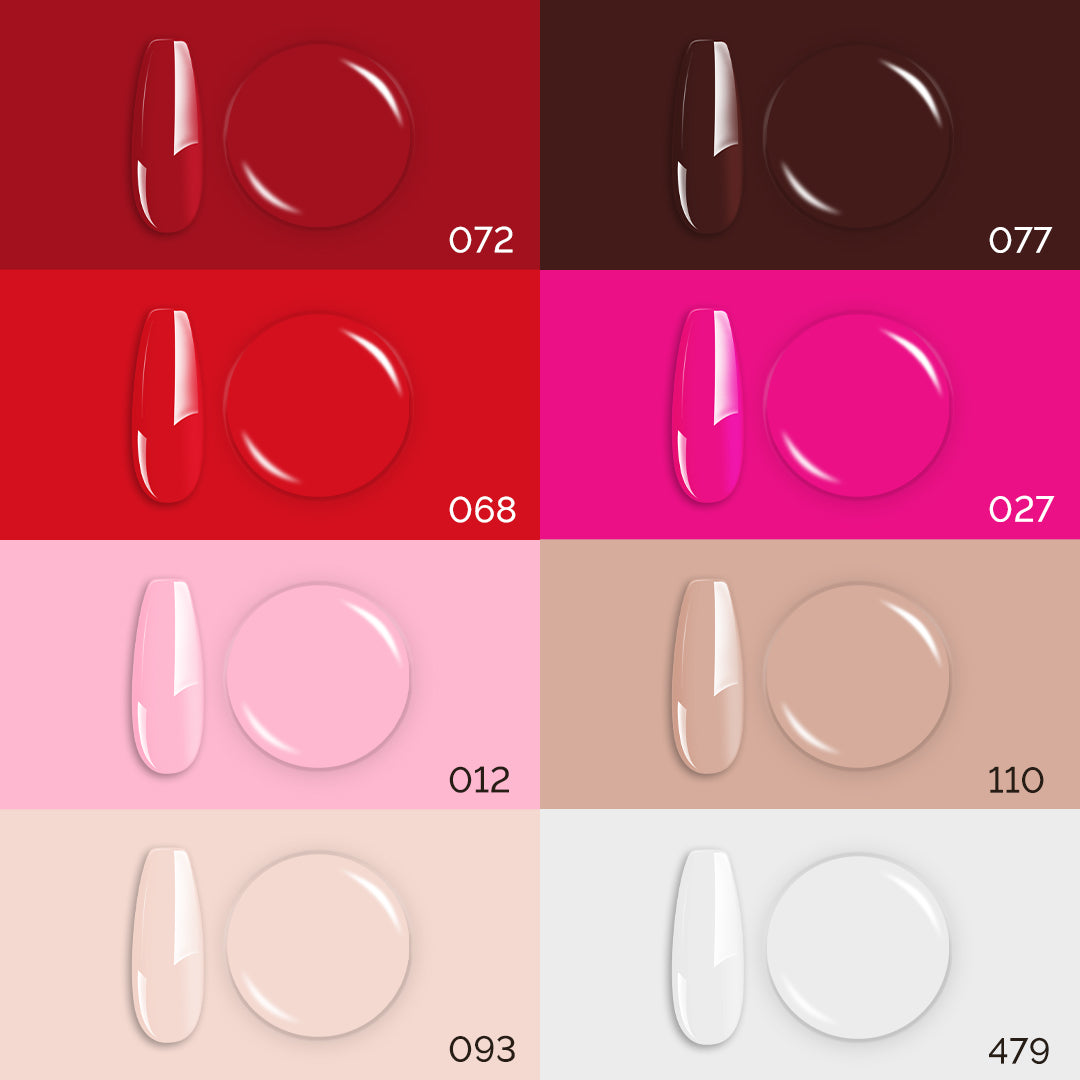 Lovely Sweetheart HEMA-Free Gel Nail Polish Gift Box - 8 Colors - 图片3