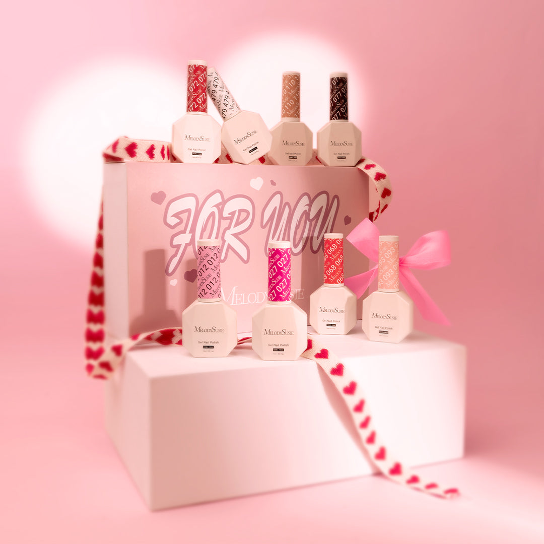 Lovely Sweetheart HEMA-Free Gel Nail Polish Gift Box - 8 Colors - 图片2