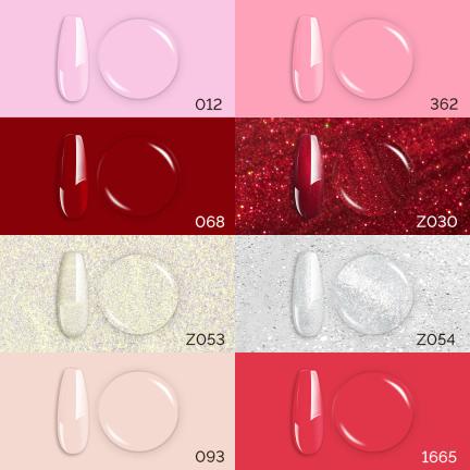 Lovely Sweetheart TPO-Free Thick Gel Nail Polish Gift Box - 8 Colors