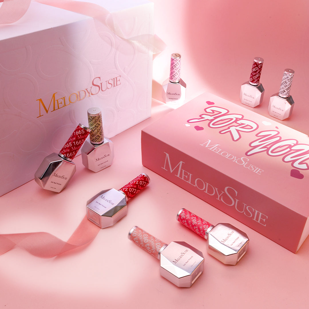 Lovely Sweetheart TPO-Free Thick Gel Nail Polish Gift Box - 8 Colors - 图片2