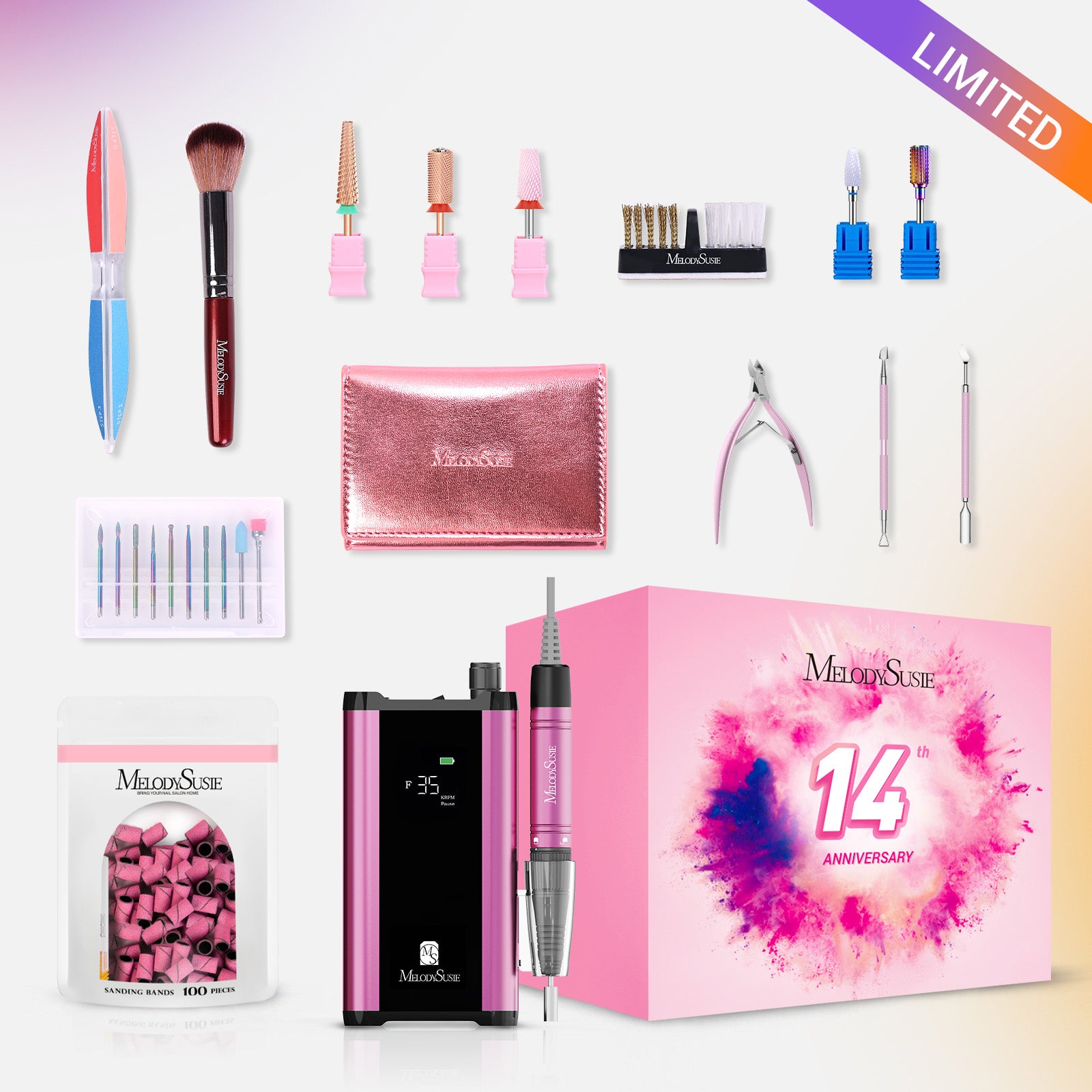 MB450E Brushless Motor Nail Drill Gift Box - 图片12