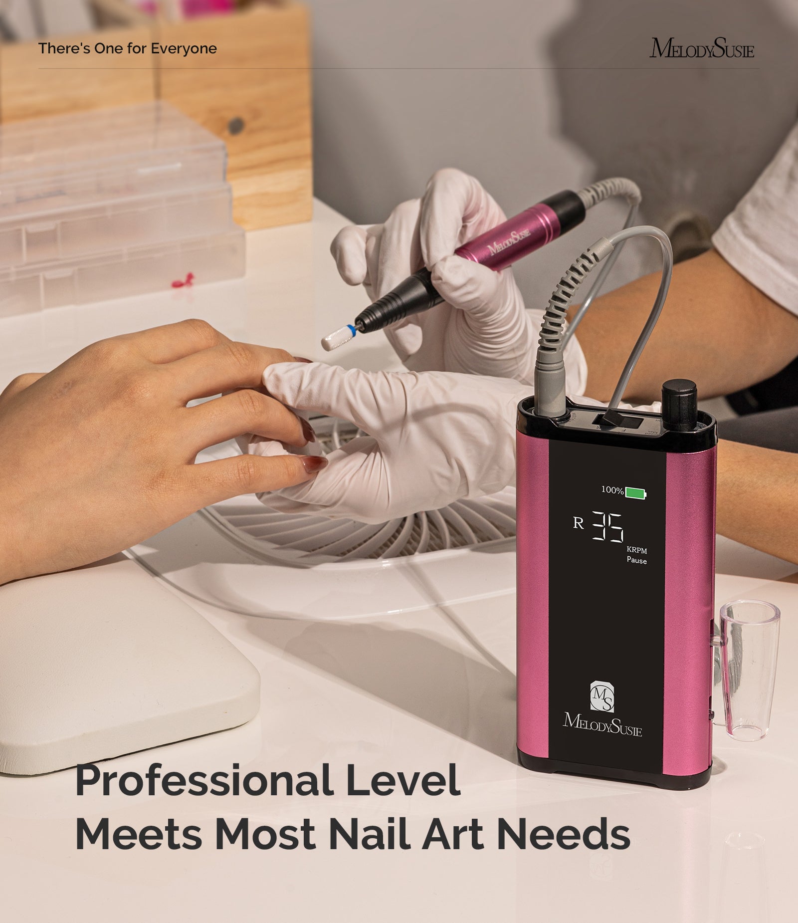 MB450E Brushless Motor Nail Drill Gift Box - 图片7