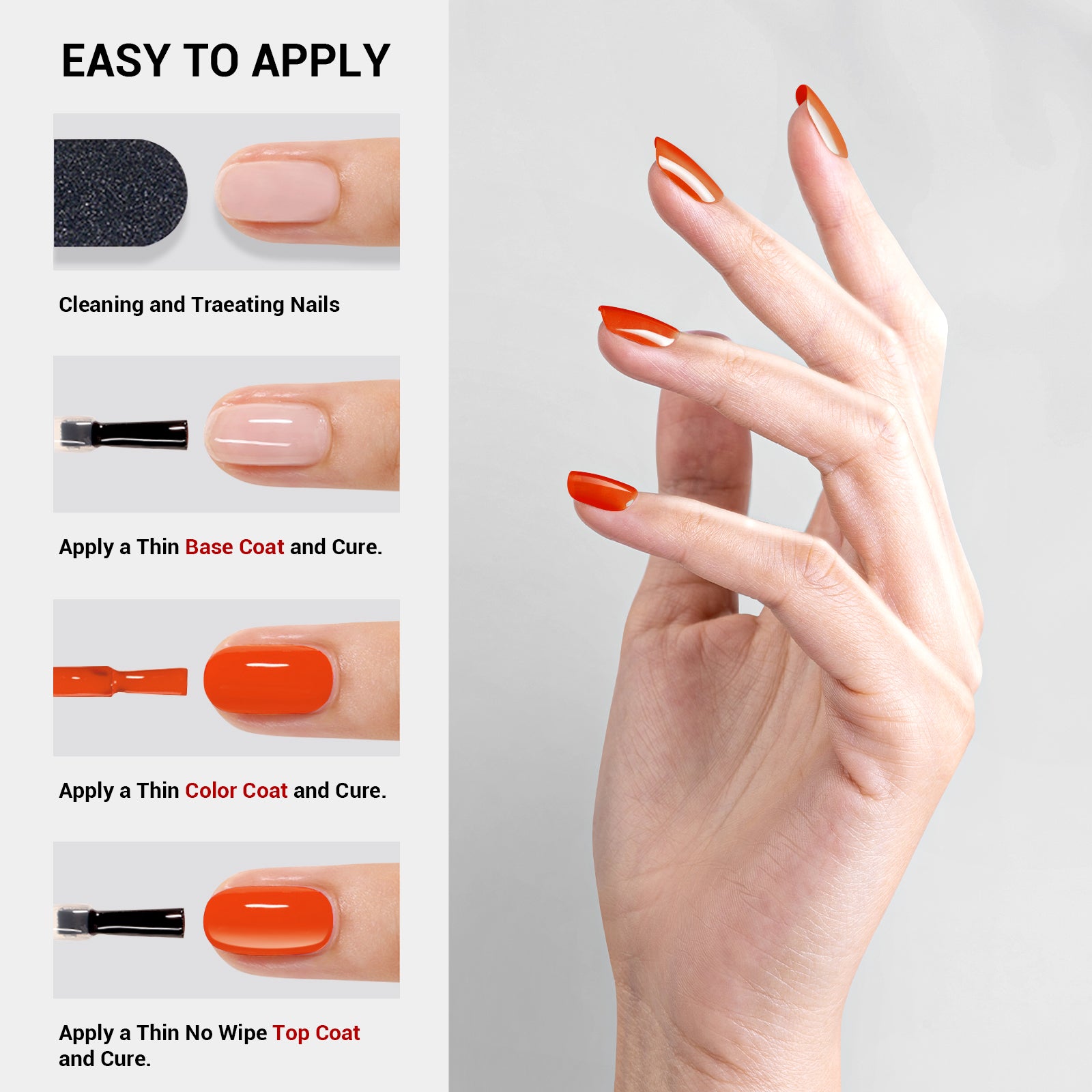 Melodysusie 15ml TPO-Free Thick Gel Nail Polish - 图片5