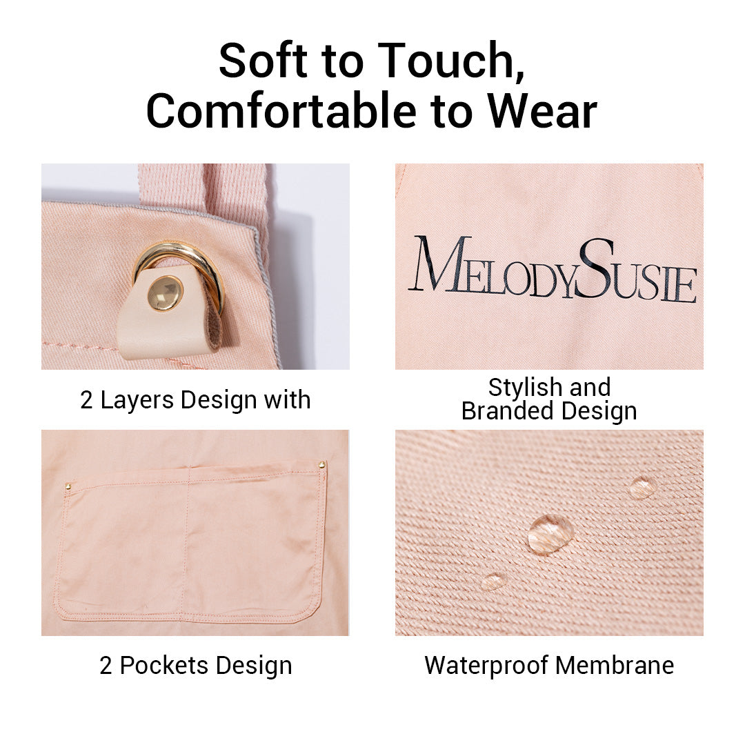 MelodySusie Pink Adjustable Apron - 图片3