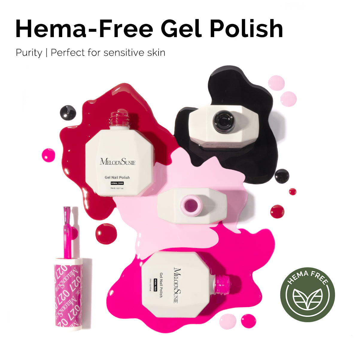 MelodySusie & PrettynDivine Hema-Free Gel Nail Polish Gift Box - US ONLY - 图片3