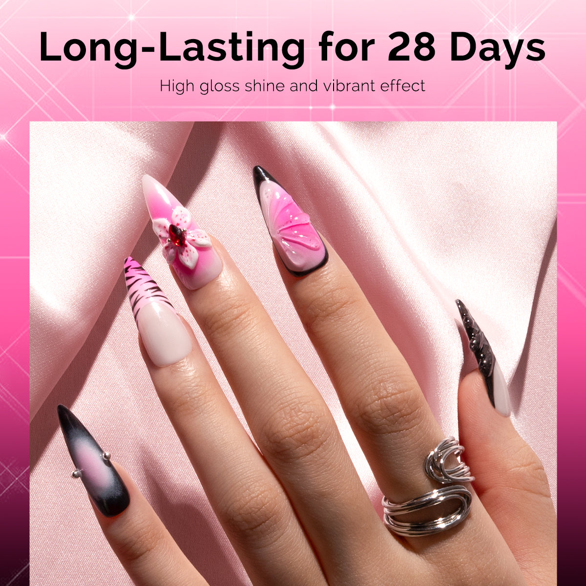 MelodySusie & PrettynDivine Hema-Free Gel Nail Polish Gift Box - US ONLY - 图片5