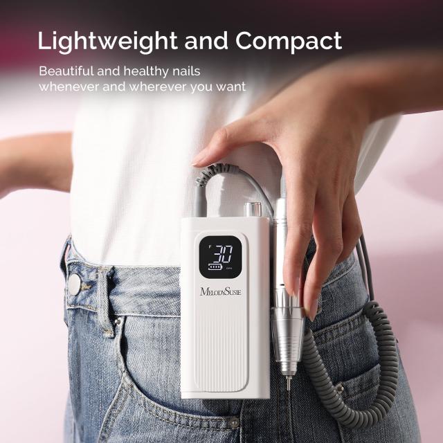 Melodysusie x Prettyndivine SC300F Nail Drill & P-Plus30G Nail Lamp Gift Box