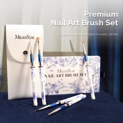 Modular Design Nail Art Liner Brush 5Pcs