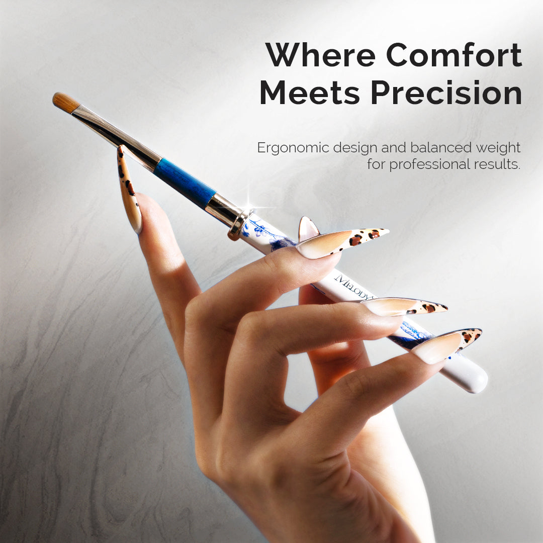 Modular Design Nail Art Liner Brush 5Pcs - 图片4