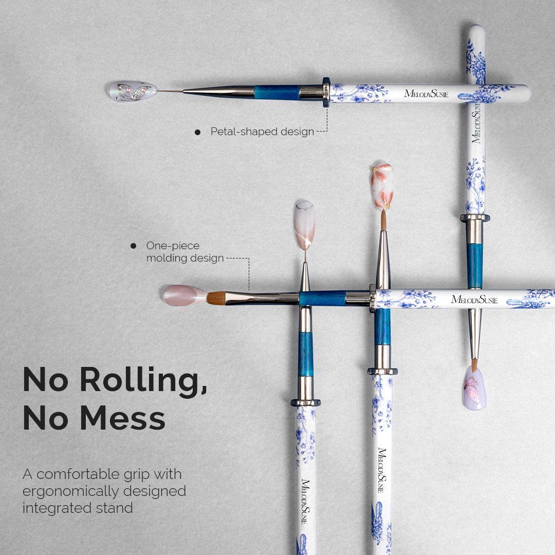 Modular Design Nail Art Liner Brush 5Pcs - 图片5