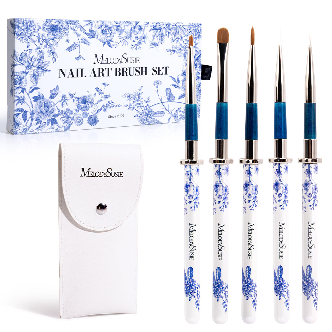 Modular Design Nail Art Liner Brush 5Pcs