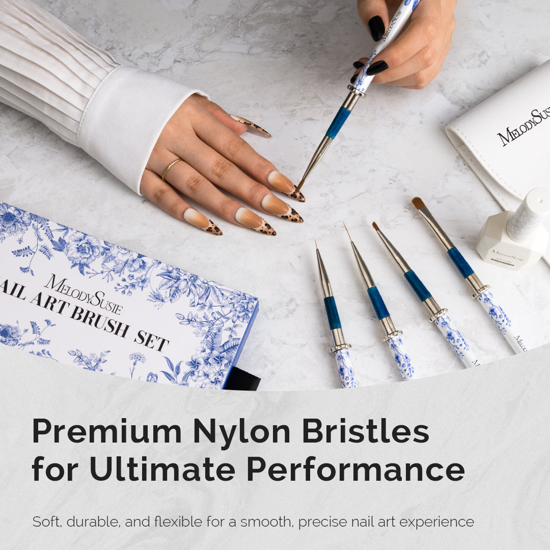 Modular Design Nail Art Liner Brush 5Pcs - 图片8