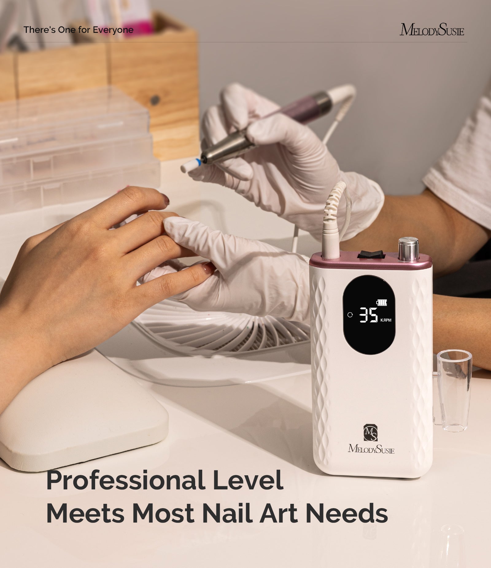 MR5(MM400D) Beginner Nail Drill Gift Box - 图片4