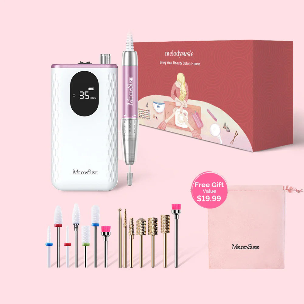 MR5(MM400D) Rechargeable Nail Drill 35,000 RPM - 图片12