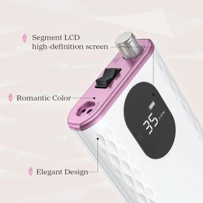 MR5(MM400D) Clip-On Professional Rechargeable Nail Drill 35,000RPM