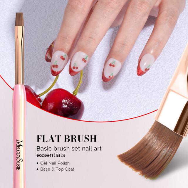 Nail Art Brushes Set 3Pcs