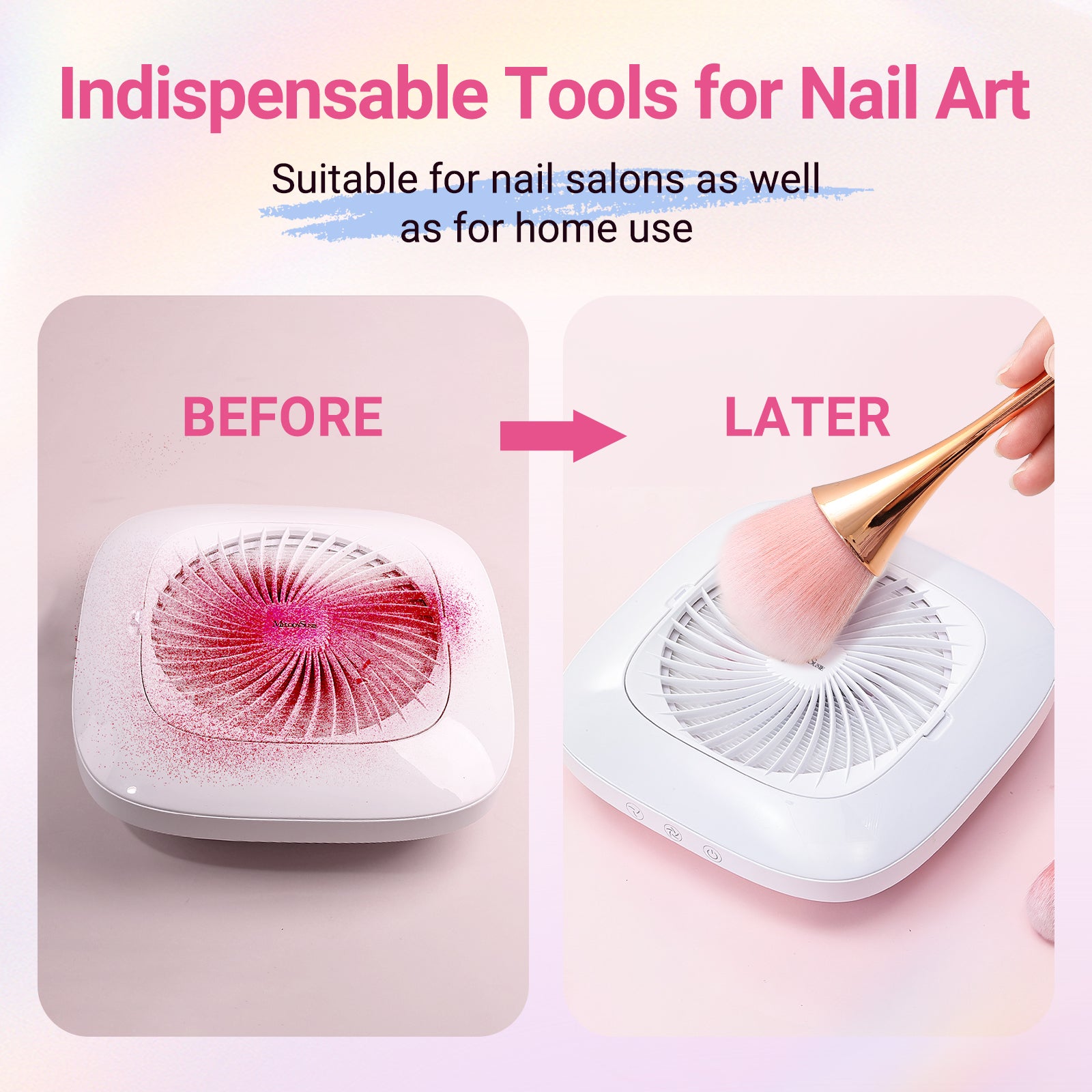 Nail Art Dust Remover Brush - 图片7