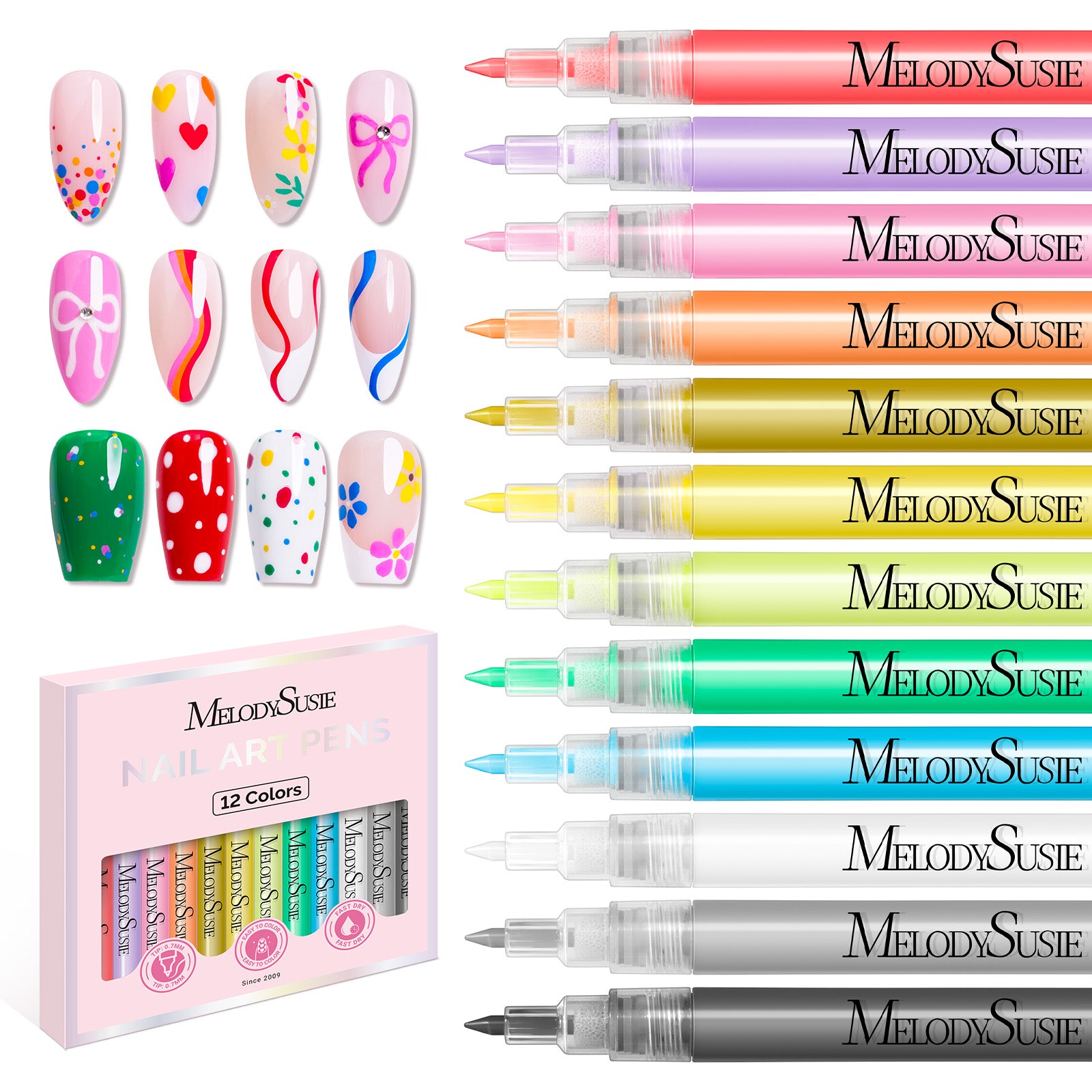 Nail Art Pens Set