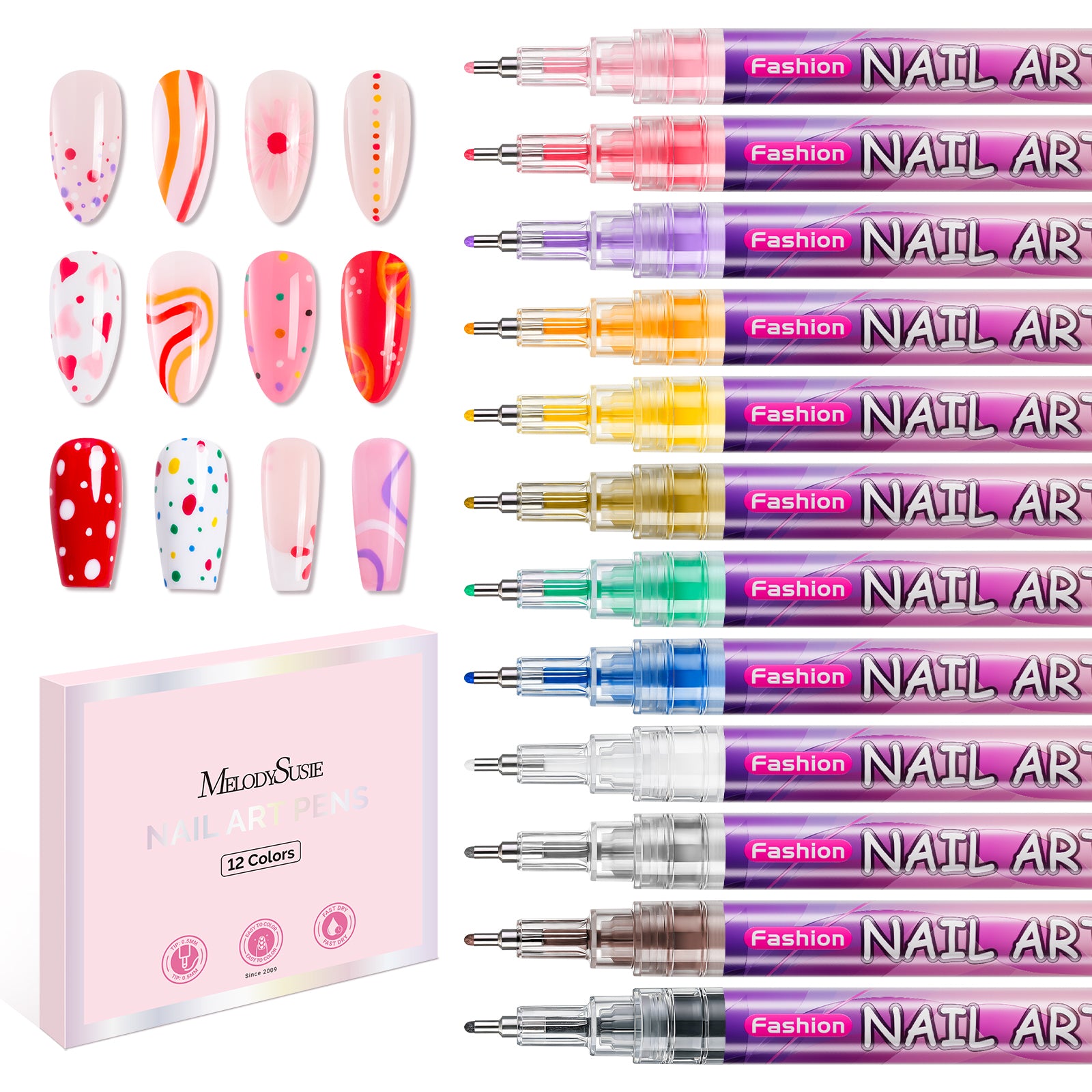 Nail Art Pens Set - 图片16