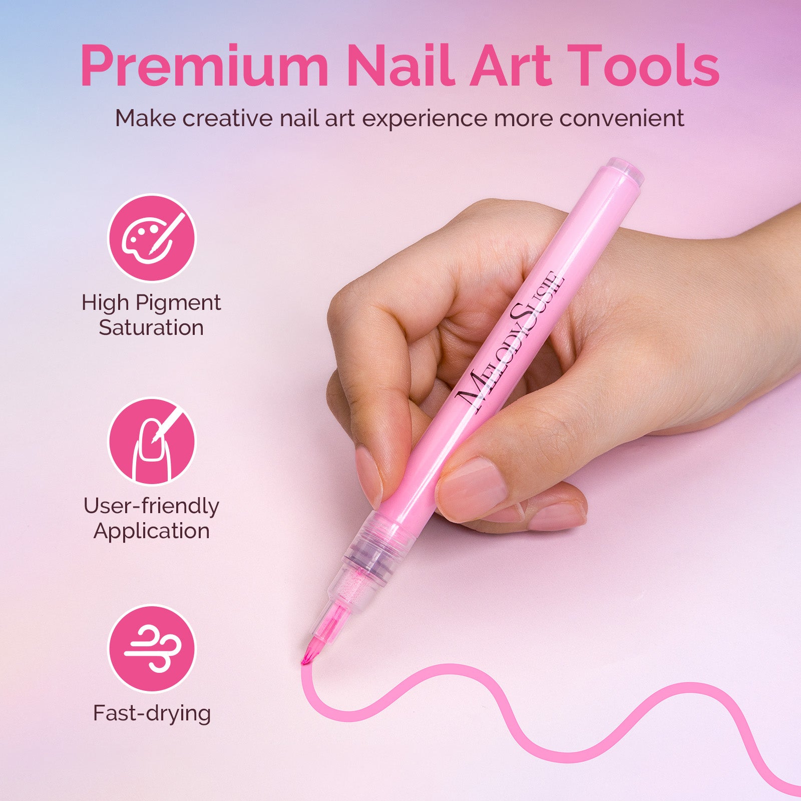 Nail Art Pens Set - 图片3