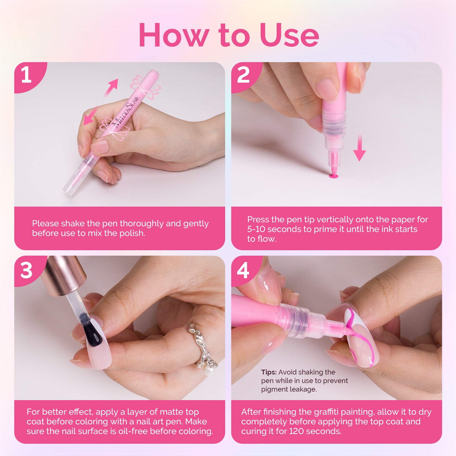 Nail Art Pens Set - 图片7